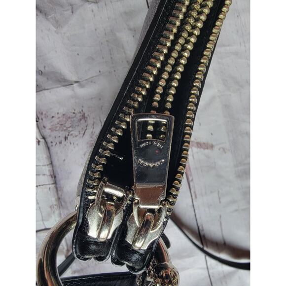 Coach Shoulder Bag Brown Black Signature F77982 ec-20233 Good Condition Floral - Picture 8 of 11